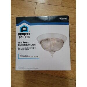 Project Source 11 inch Round Flushmount Light